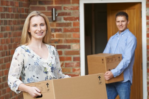 Local man and van moving furniture in Putney