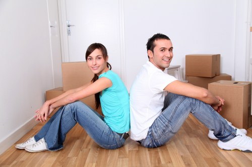 Packing and loading service for a Putney flat move